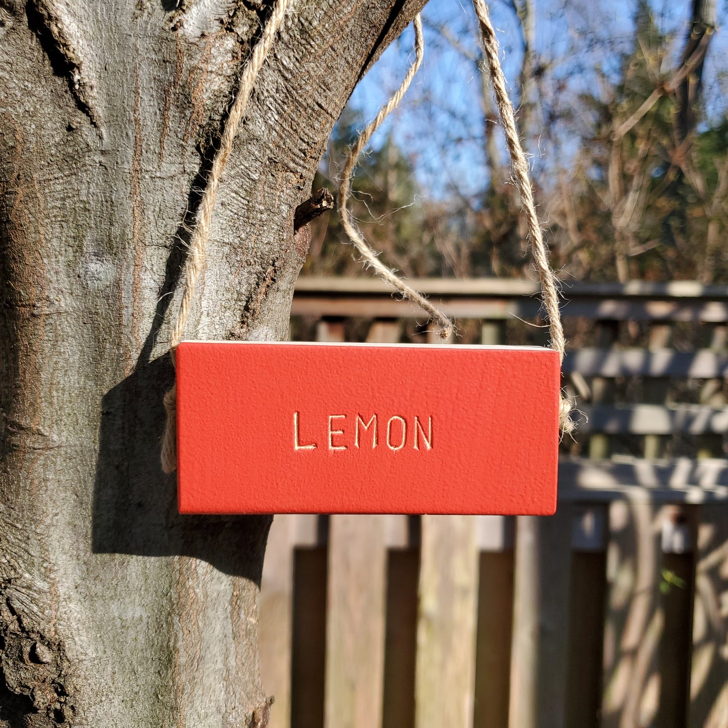 lemon tree red marker