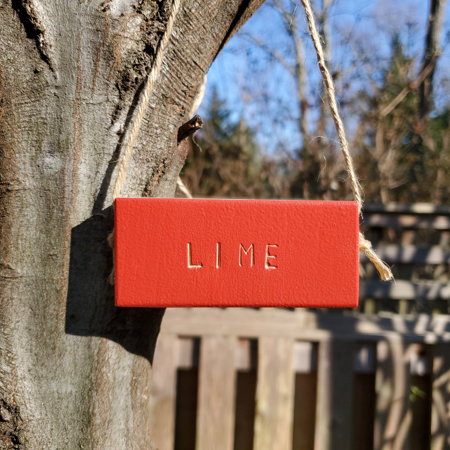 lime tree red marker