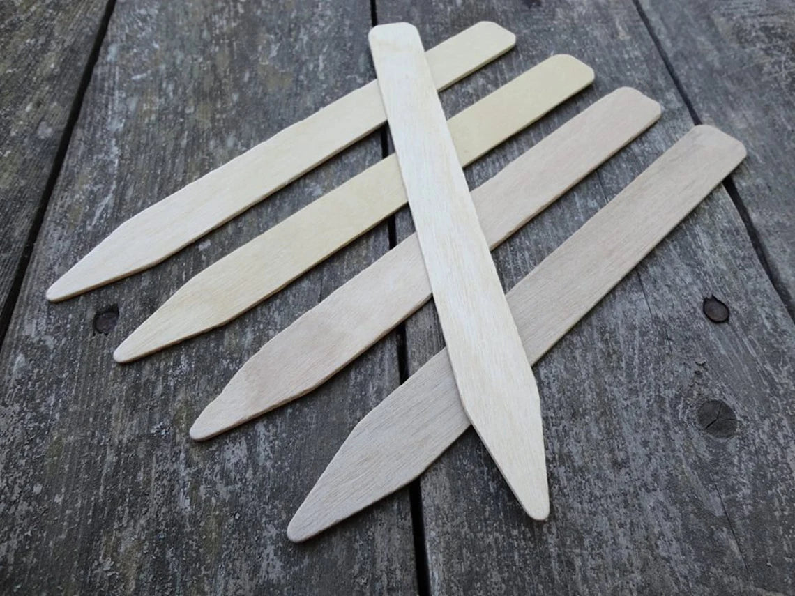 Timber Labels Set of 5 Wooden Plant Labels – Timber Taberna
